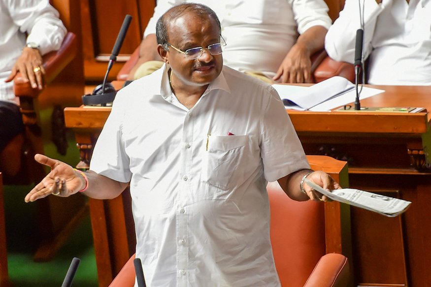 File photo of former Karnataka CM HD Kumaraswamy.