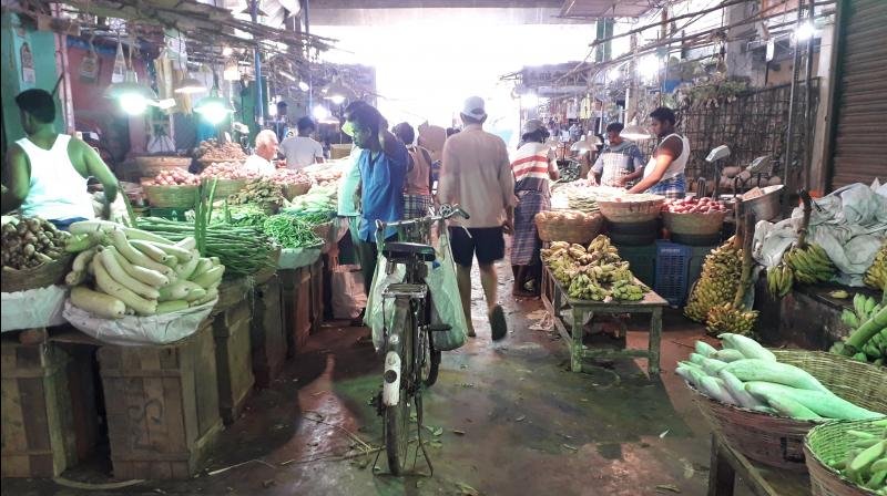 One lakh visitors go to the Koyambedu market in Chennai everyday. 