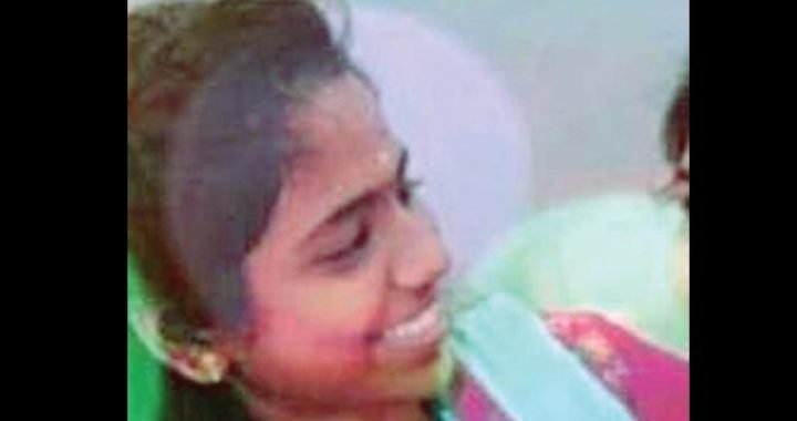 She was living in Kalpakkam township at her brother's home and was attending classes at the Vidhya Sagar College of Arts and Science in Chengalpet.