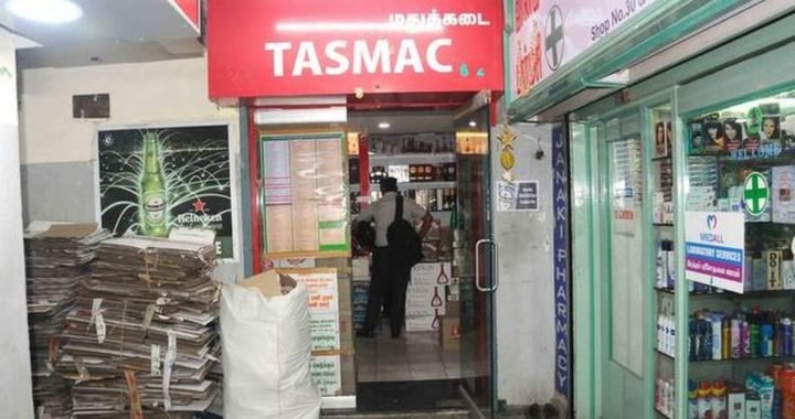 A file photograph of a Tasmac shop in Chennai. Photograph used for representational purposes only