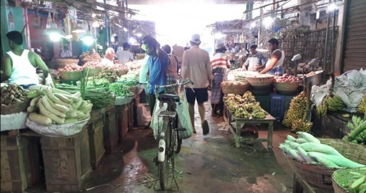 One lakh visitors go to the Koyambedu market in Chennai everyday.