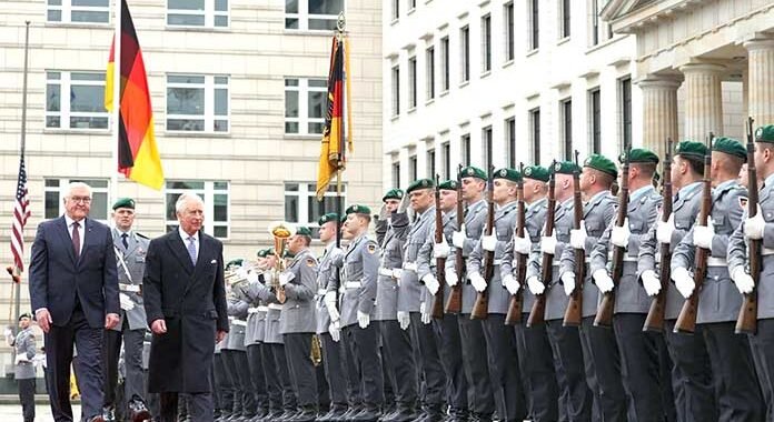 King Charles visits Germany in first overseas trip as monarch