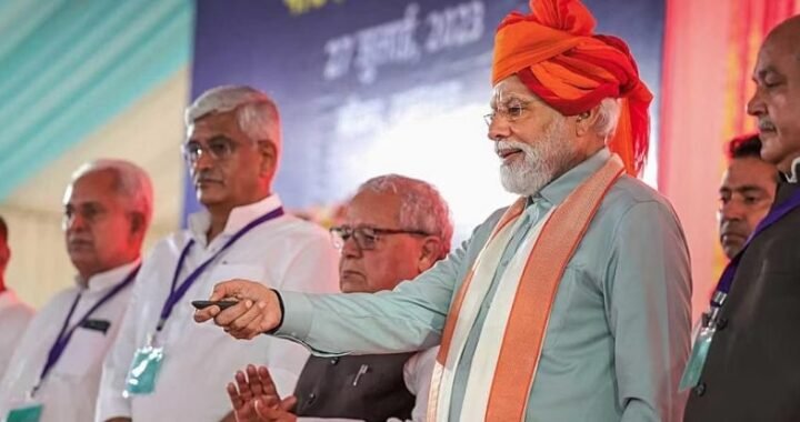 Modi attacks Congress in Rajasthan, says red diary will seal its fate