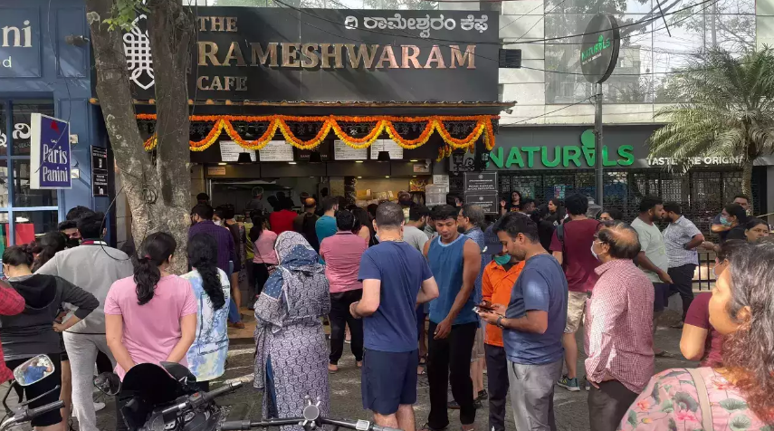 The blast at Ramehswaram cafe has injured 10.